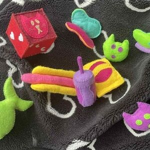 U-PICK CAT TOYS (hand made 2 pack)